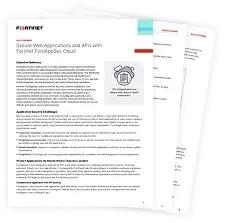 Fortinet Web App & API Security on AWS | Try in AWS Marketplace